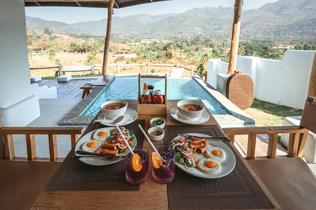Elephantpoolvilla Maetang Chiangmai Ban Muang Kut Екстер'єр фото